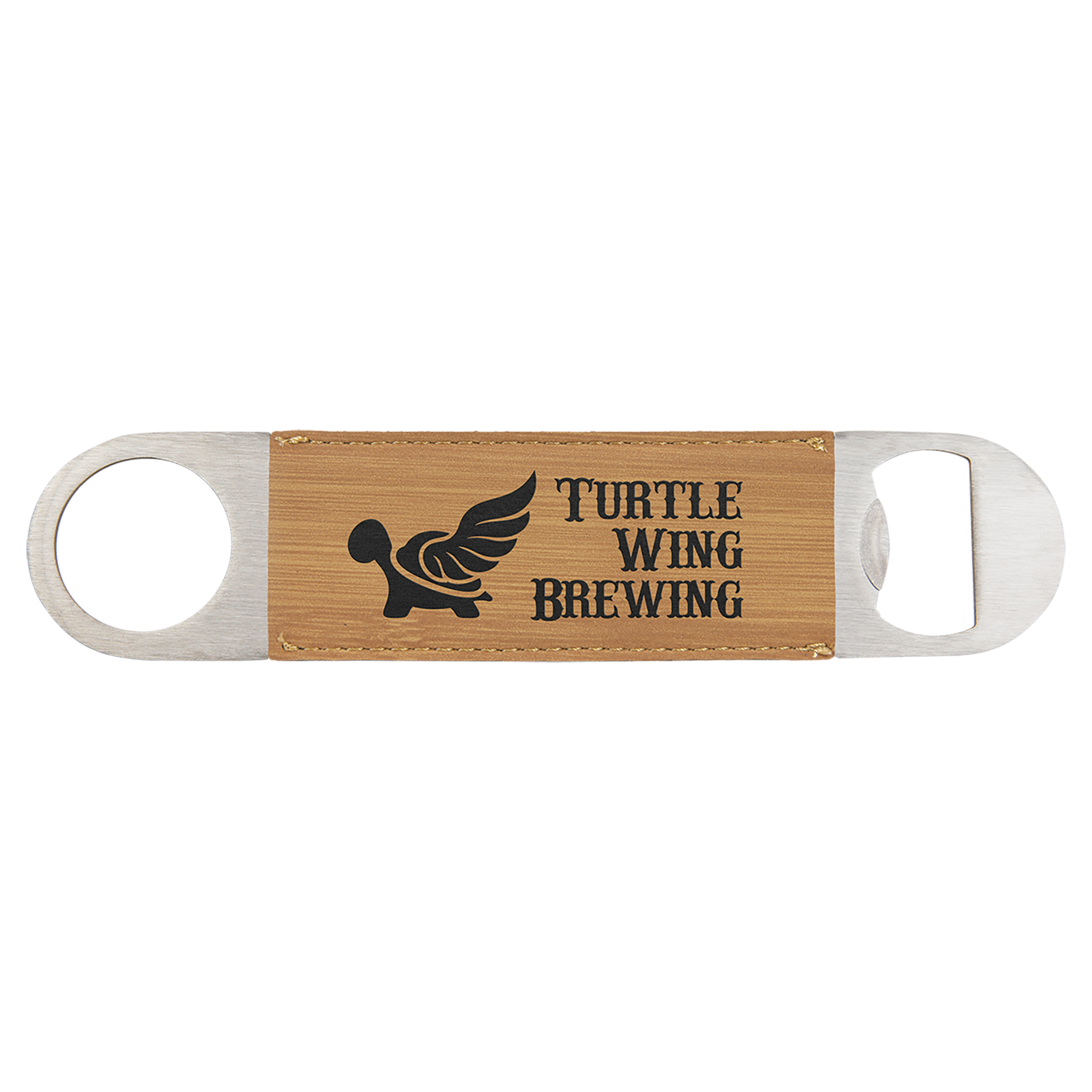 Laser Engraved Leatherette Bottle Opener (1.5"x7") 10