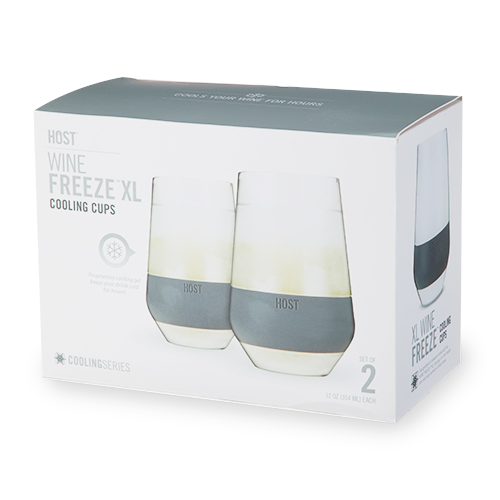 HOST® Clear Wine FREEZE™ XL Cup, set of 2 18