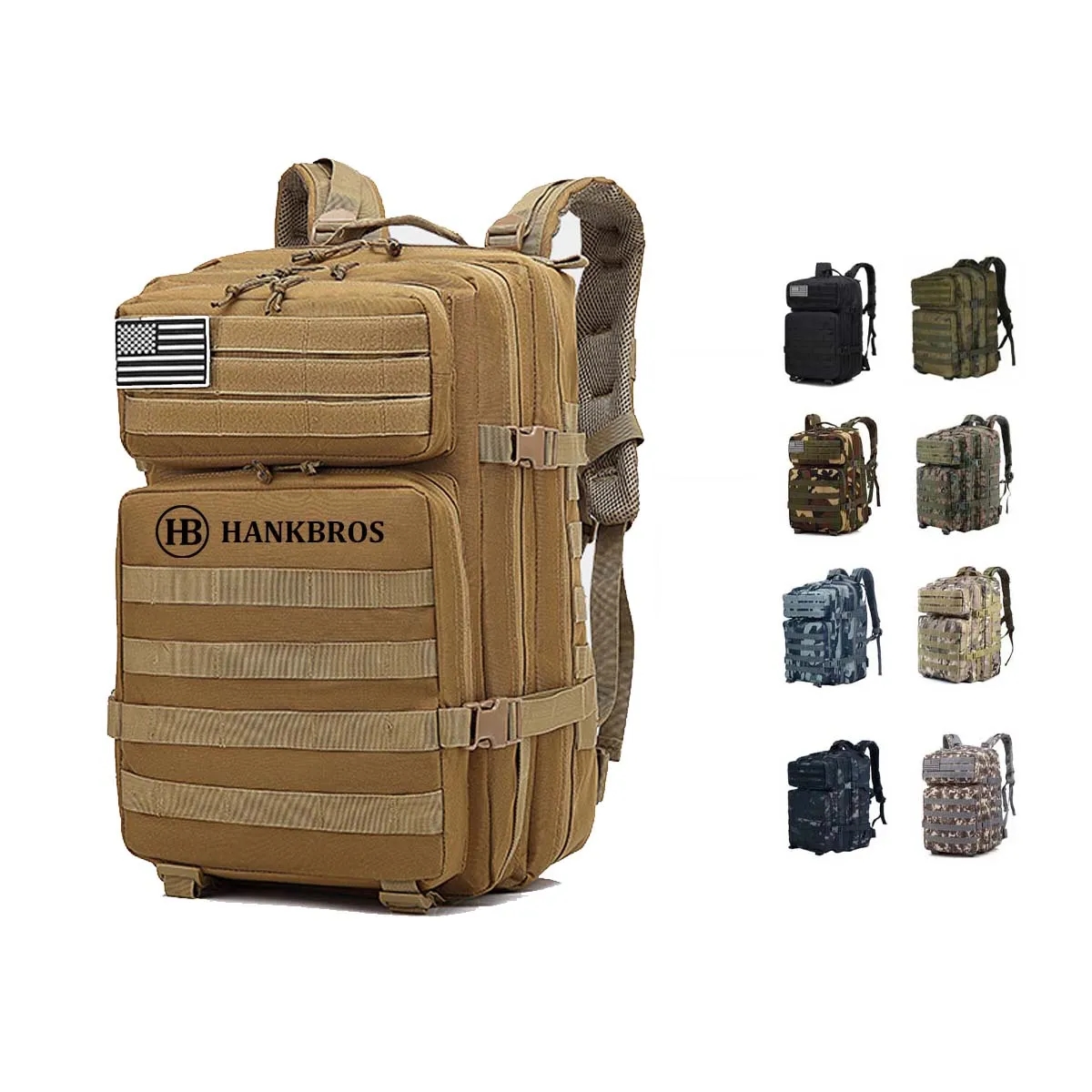45L Military Tactical Treeking Rucksack 1