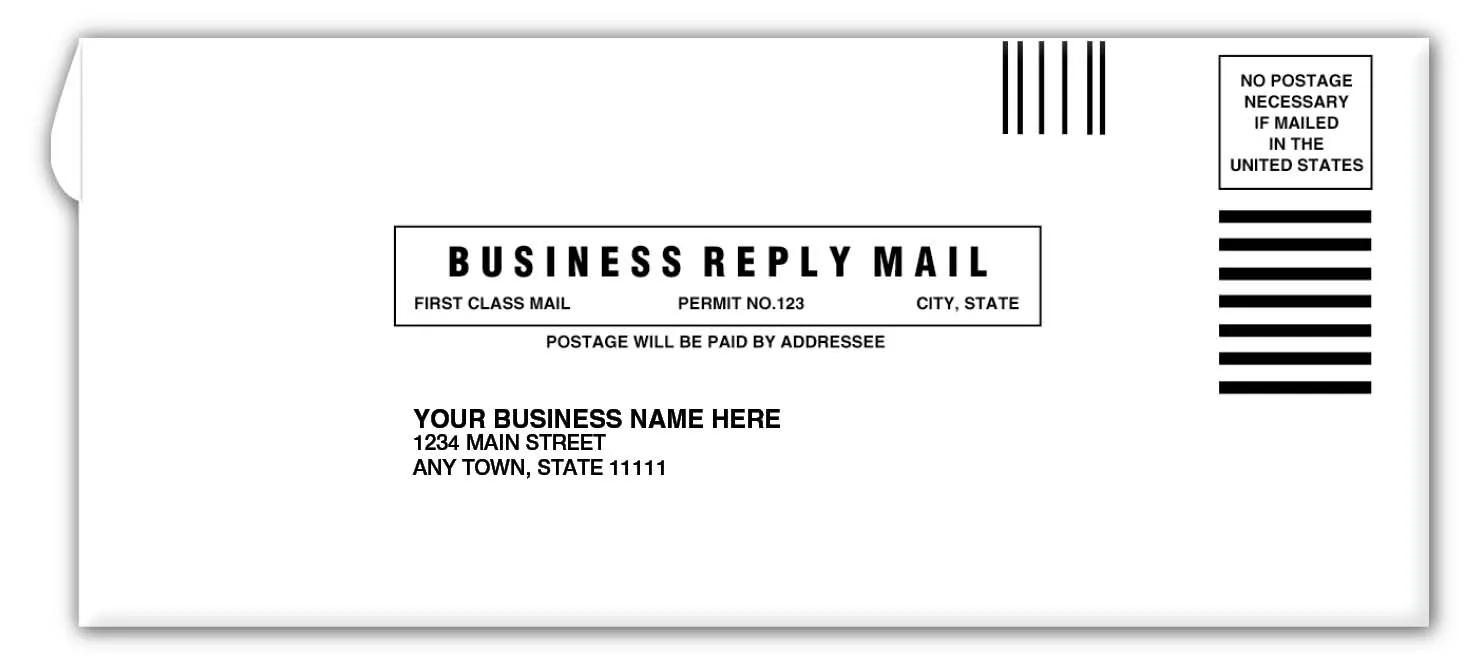 Envelopes, #9 Business Reply 2