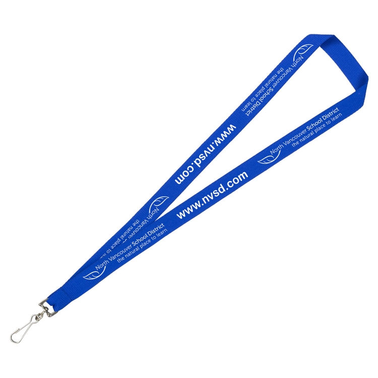 "ANBURN" 3/4" Overseas Silkscreen Lanyard - Overseas Production 2