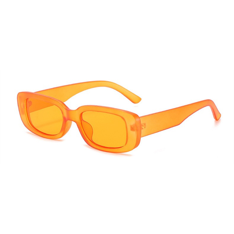 Rectangle Retro Fashion Sunglasses for Women Men 18