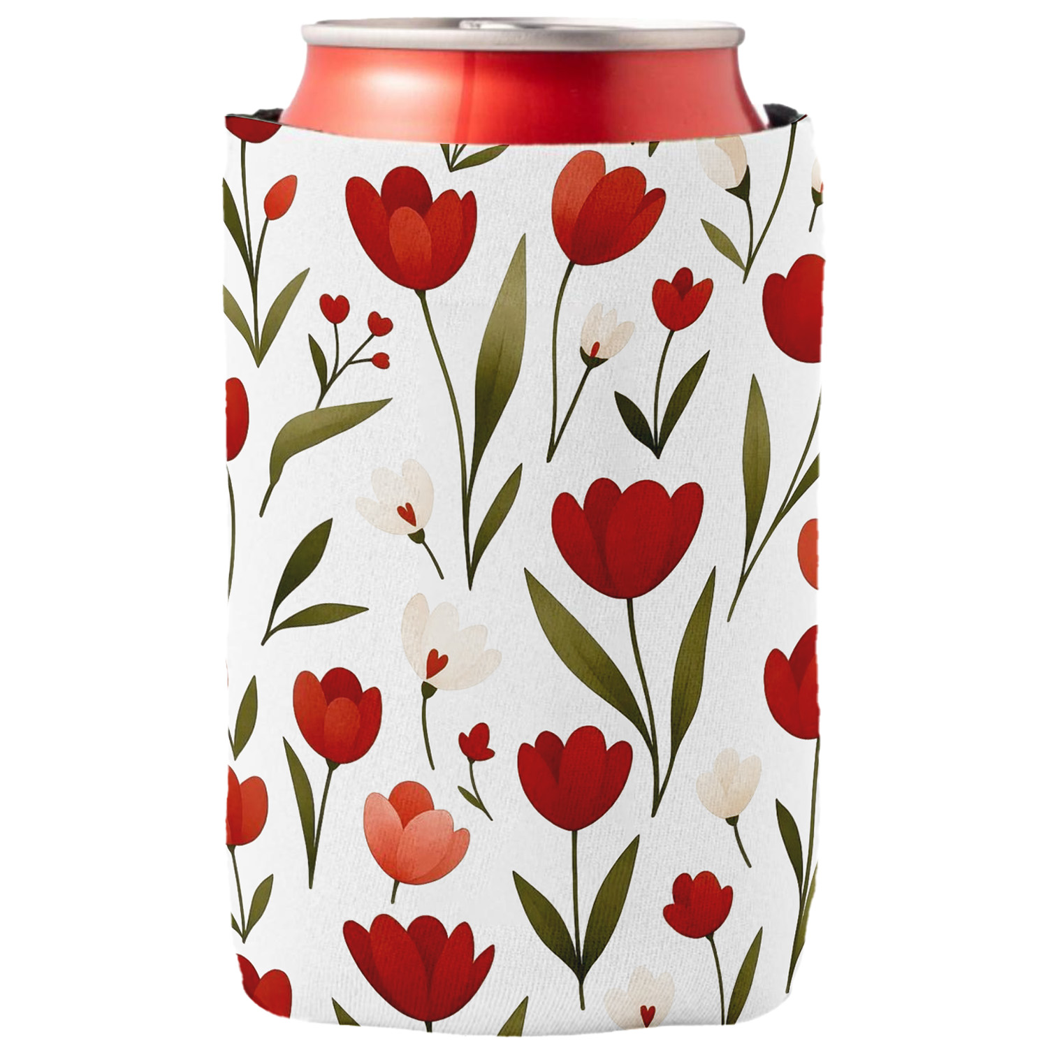 3mm Neoprene Can Cooler w/ 3 pcs Strong Magnet, custom koozie with logo imprint 4