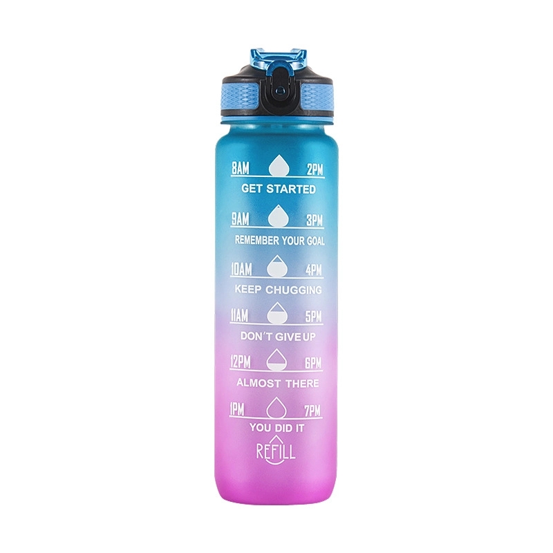 Custom 34 oz PC Material Frosted Water Bottle 6