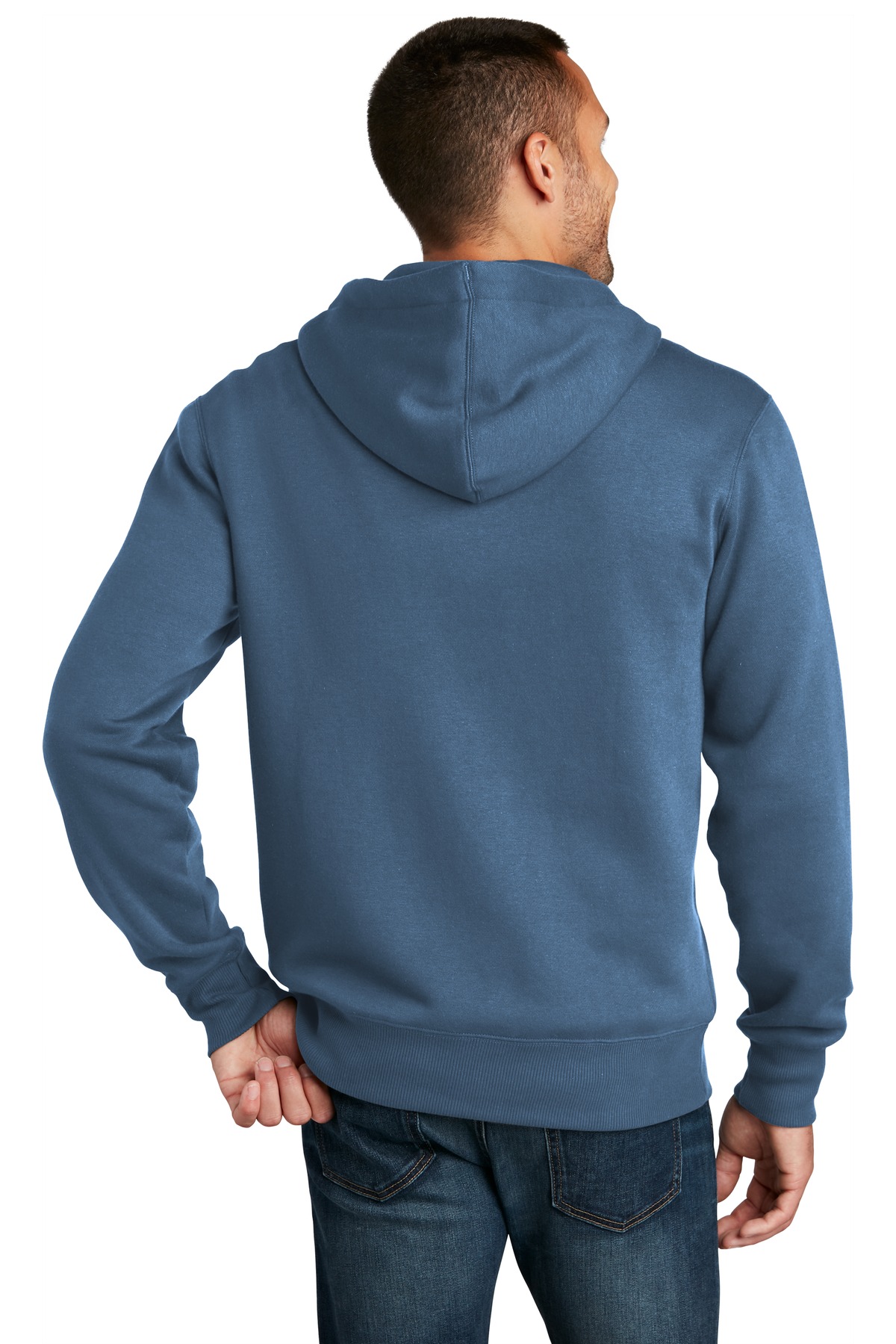 District® Perfect Weight Fleece Full-Zip Hoodie 1