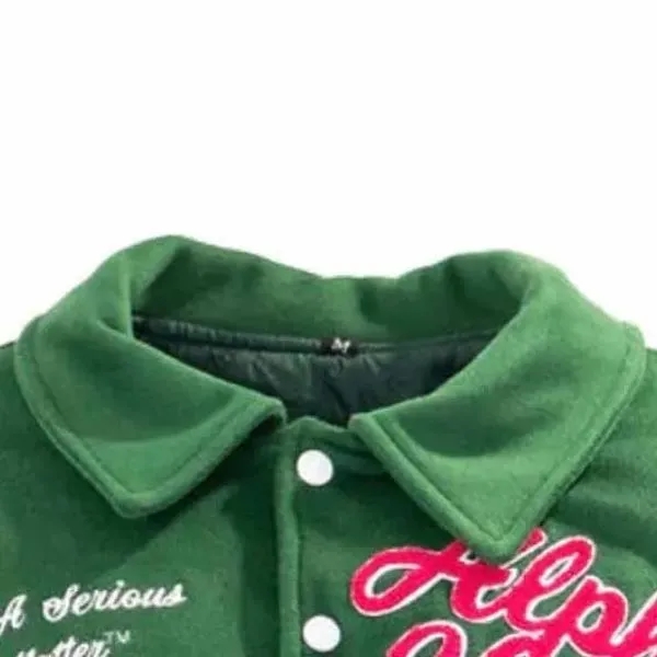 Custom Women's Vintage Varsity Jacket 3
