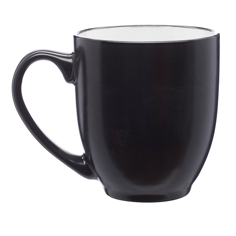 Two-Tone Bistro Style Ceramic Mug, 16 oz. 7