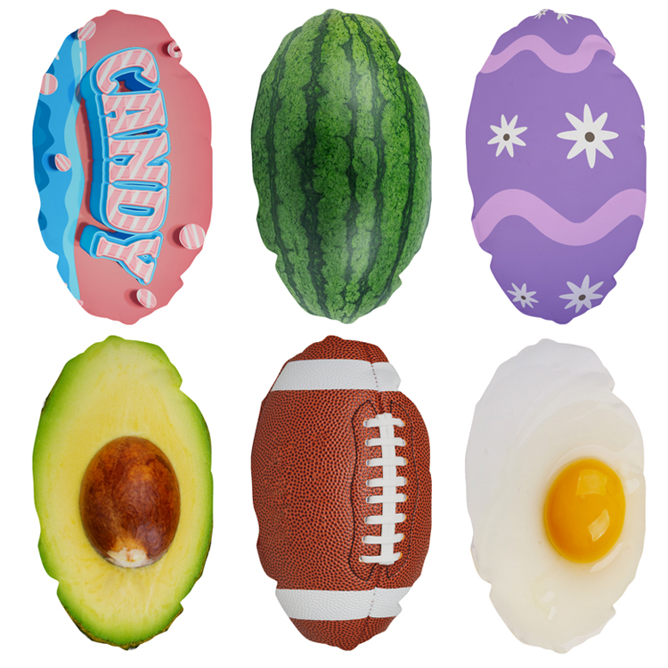 Football Shaped Sublimated Pillow 2