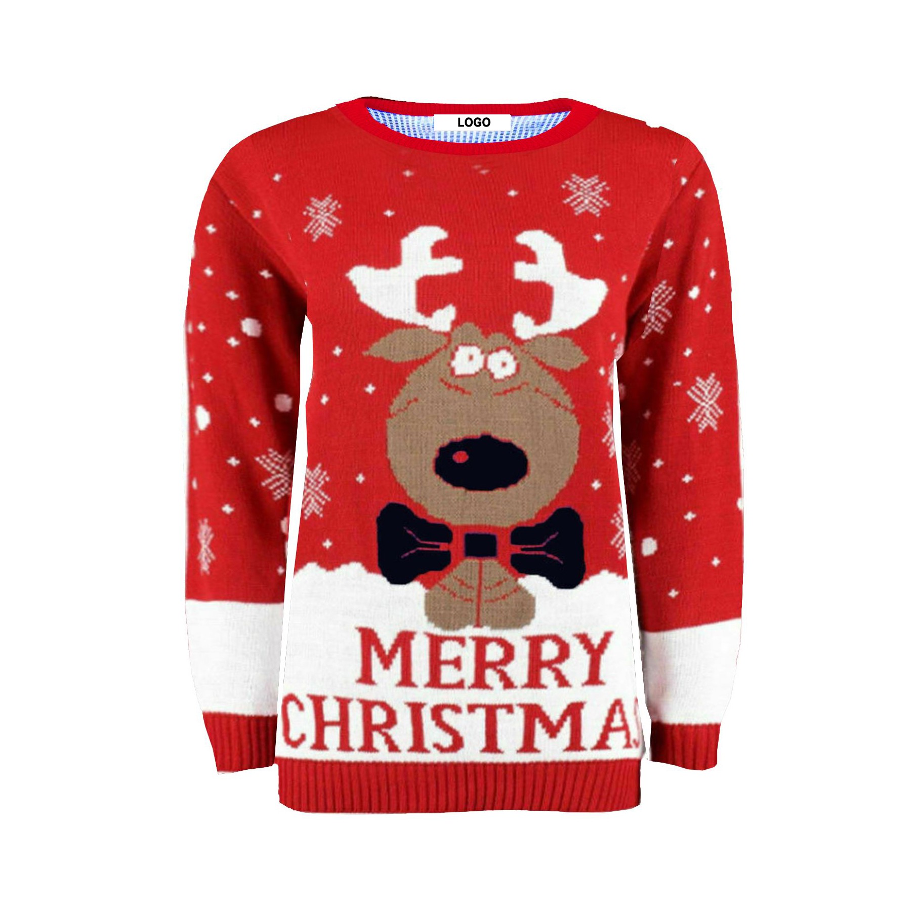 Kids Knitted Christmas Jumper Sweater 2