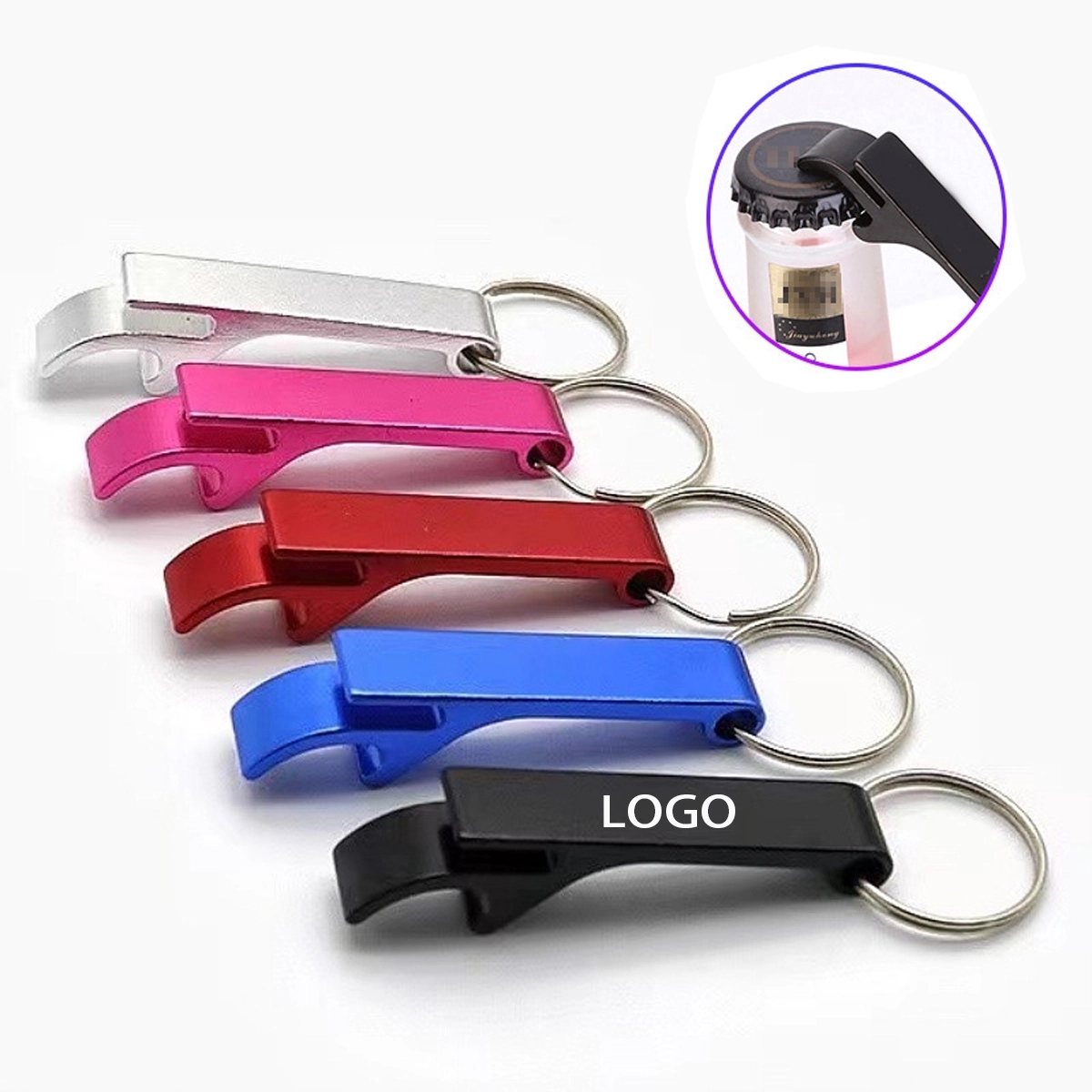 Premium Metal Keychain Bottle Opener 2