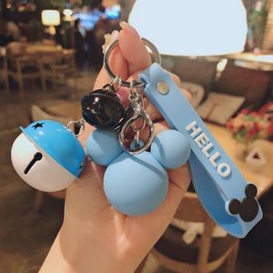 3D Mouse Shaped PVC Keychain 22