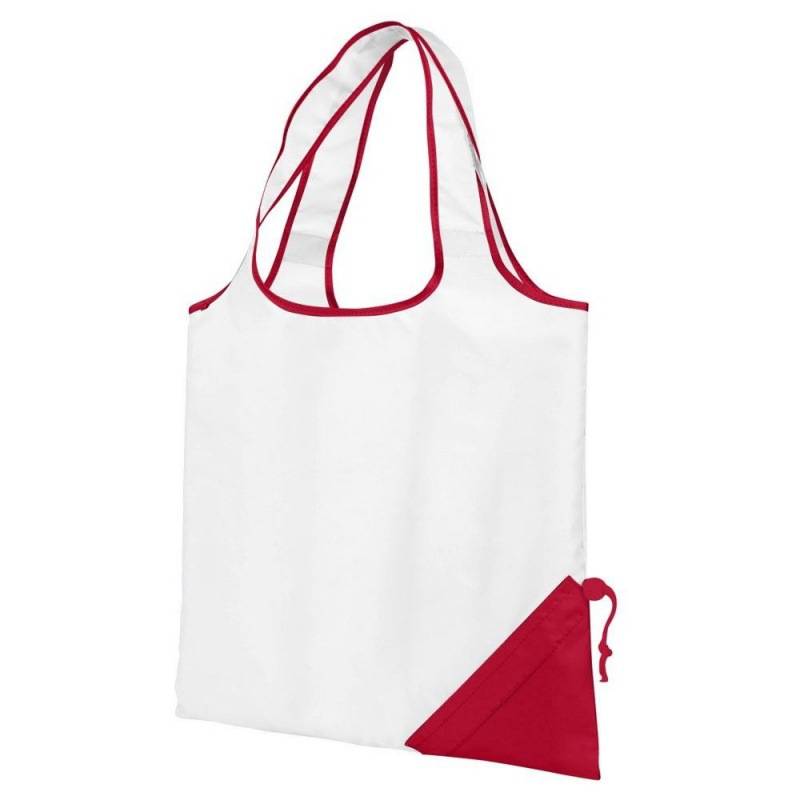 Patchwork color folding shopping tote bag 9