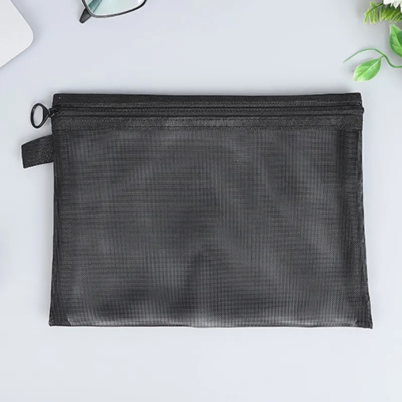 Transparent Mesh Makeup Bag 4