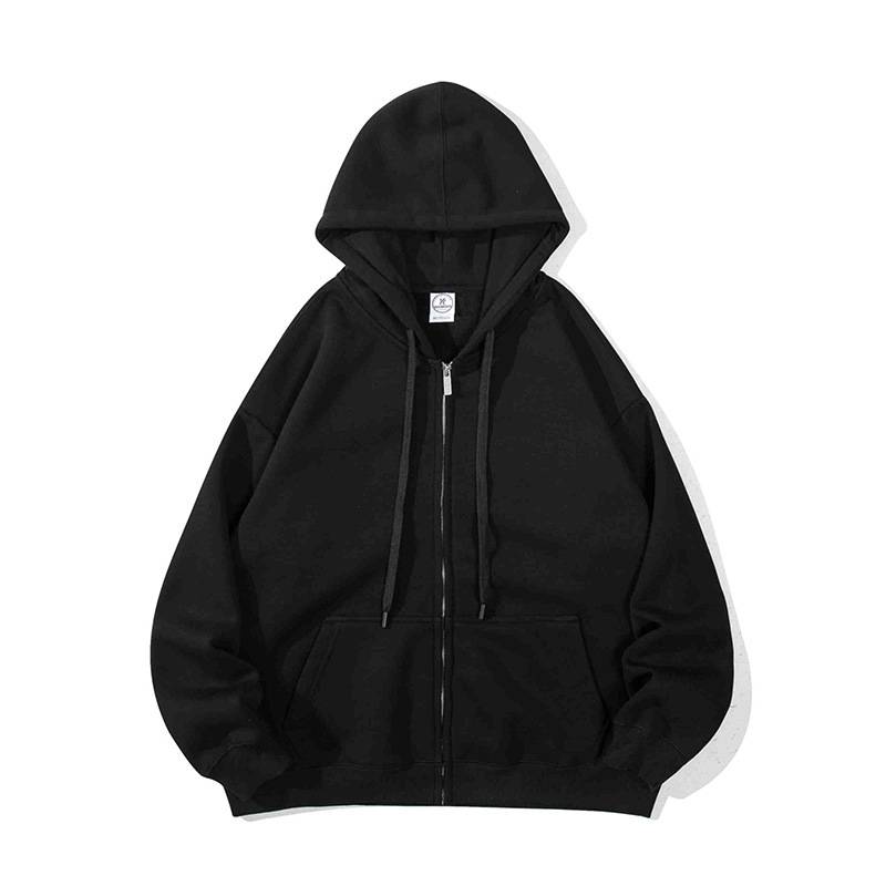 Adult Cotton/Polyester Zipped Fleece Hoodie 7