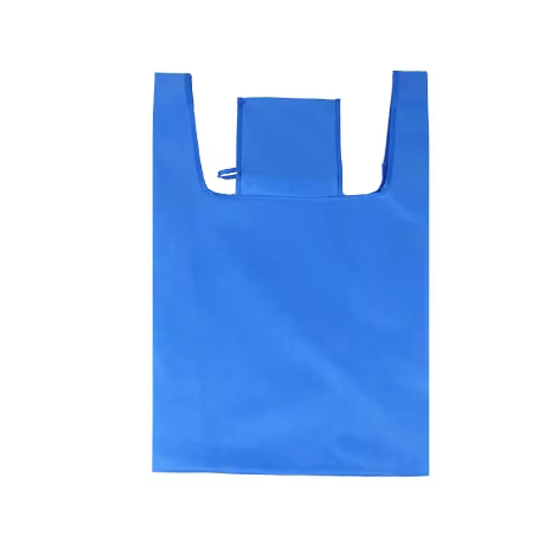 Portable Folding Supermarket Advertising Shopping Bag 7