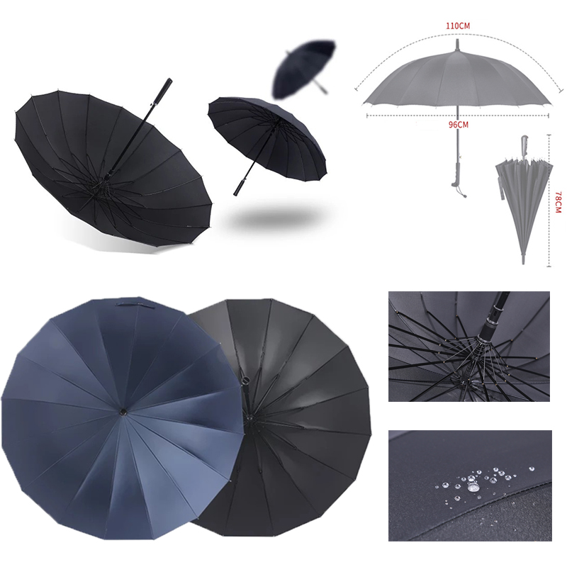 Automatic Open Sport Stick Golf Umbrella 1