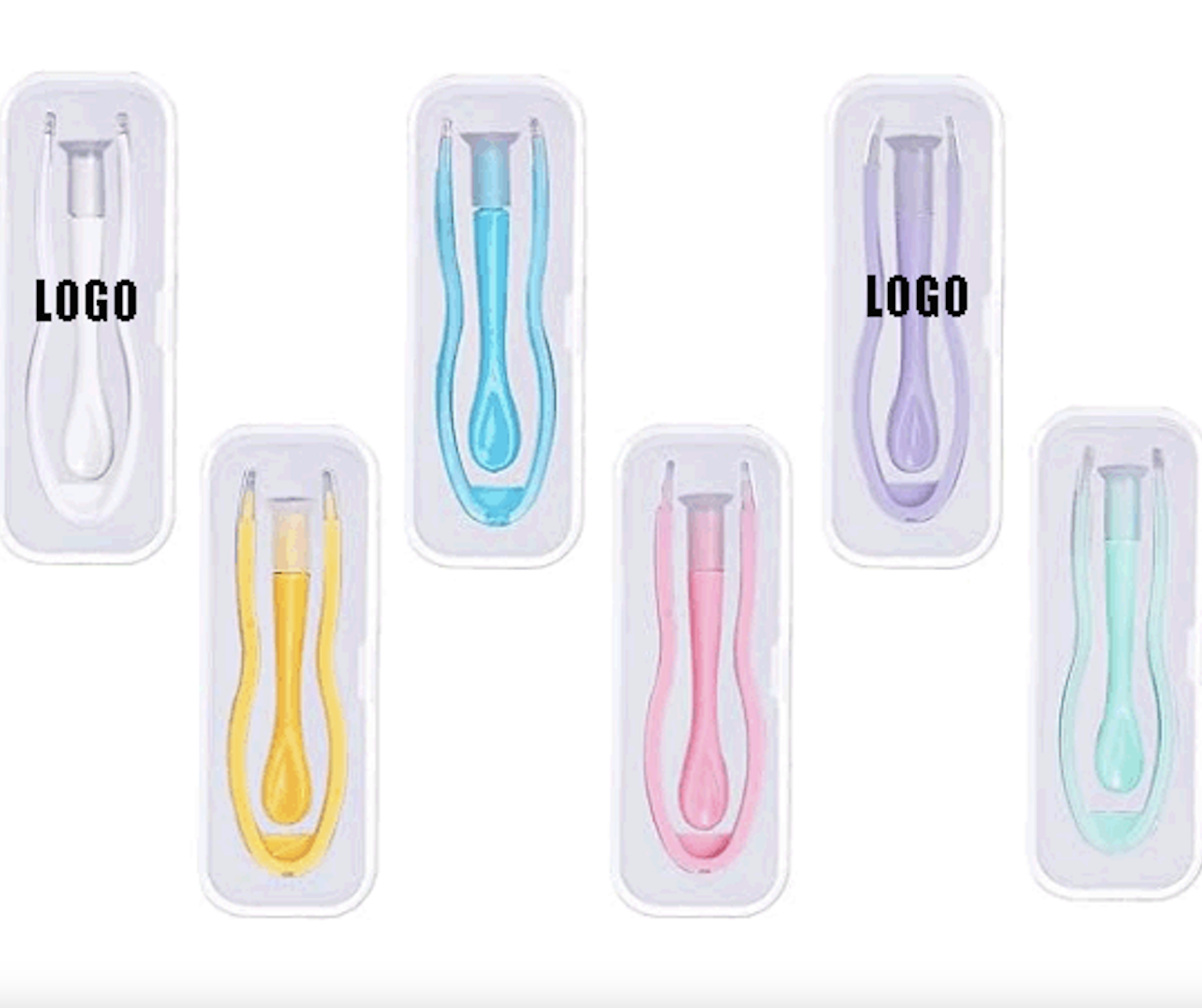 Contact Lens Remover/Inserter Tool Case Set/ Contact Applicator with Soft Tip 2