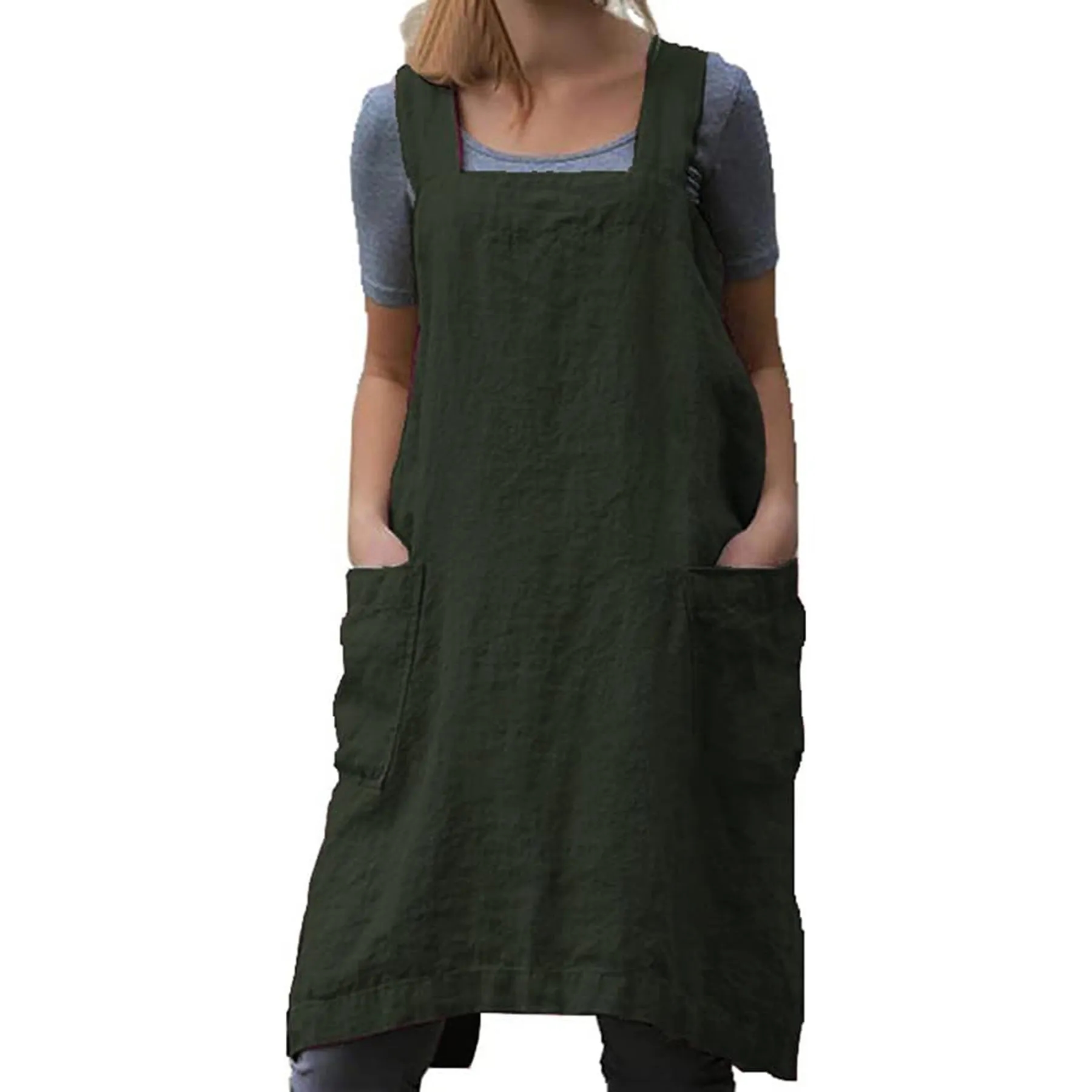 Cotton Linen Apron 10