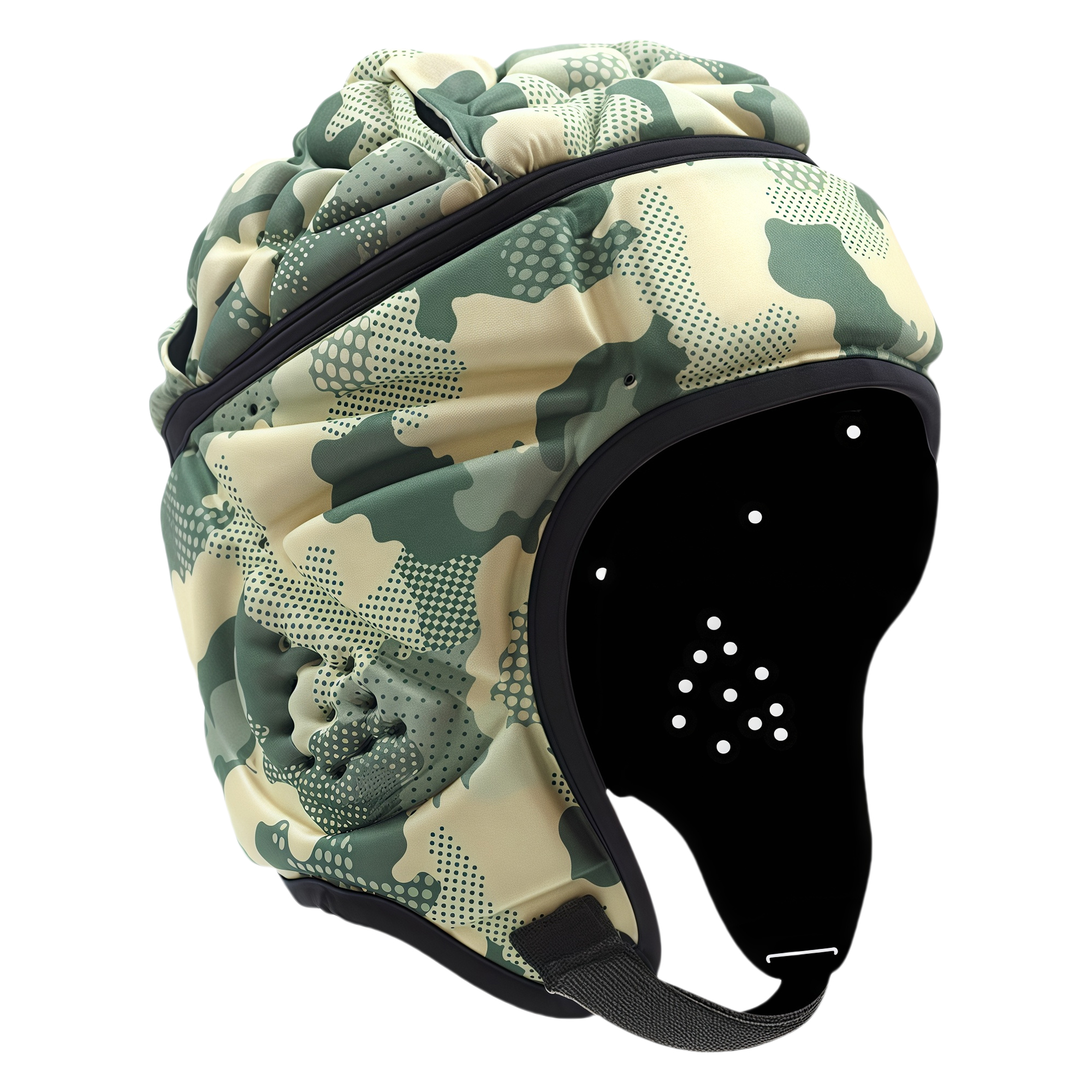Kids Soft EVA Rugby Helmet - Breathable 16
