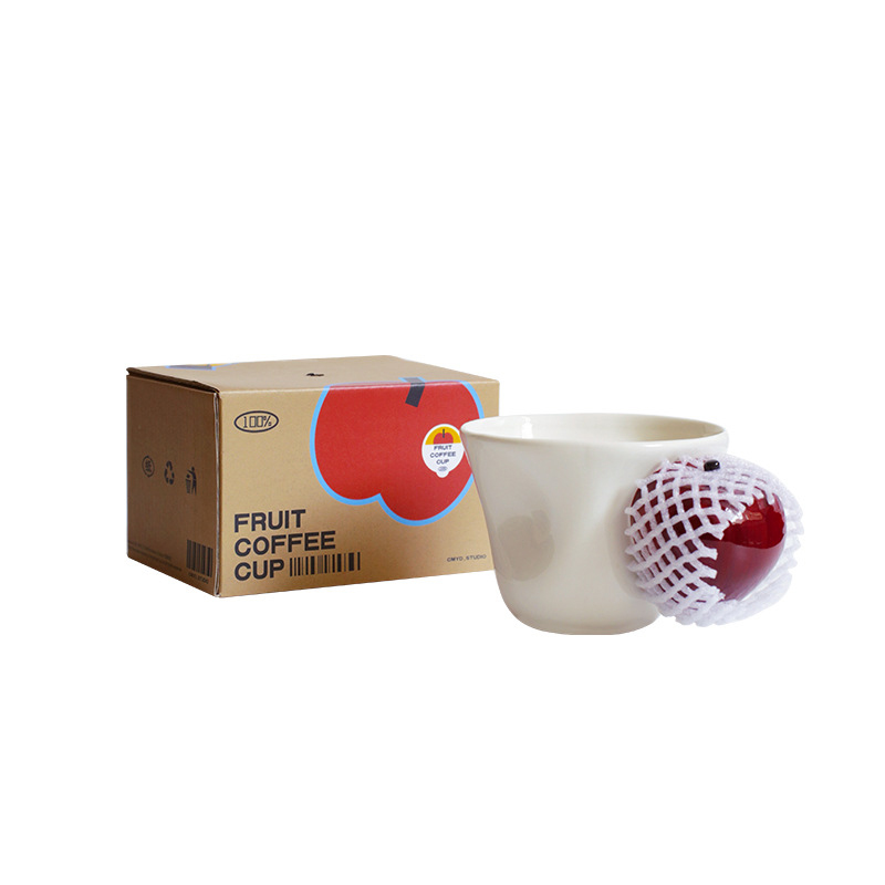 10oz Creative Fruits Ceramic Mug Coffee Cup 3