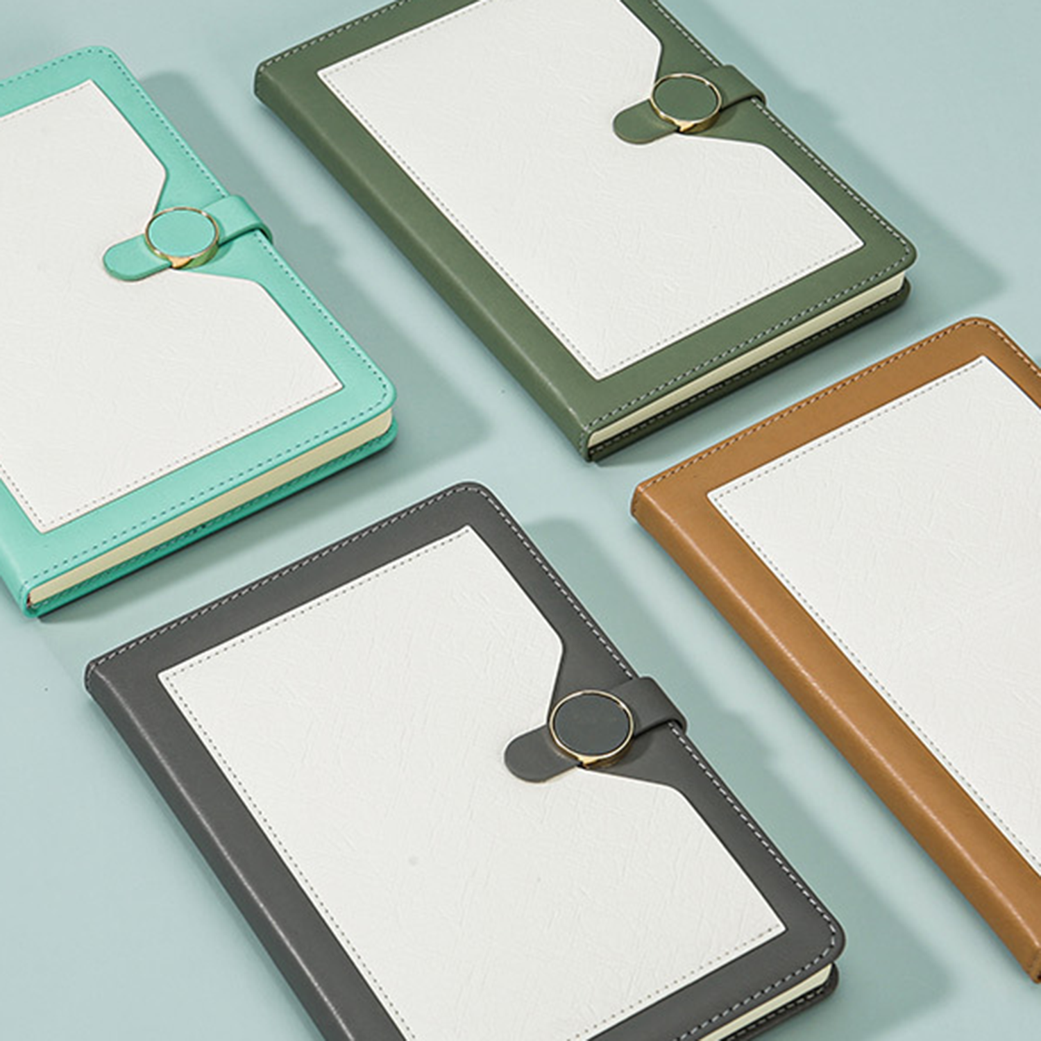 A5 Work PU Leather Notebook 4