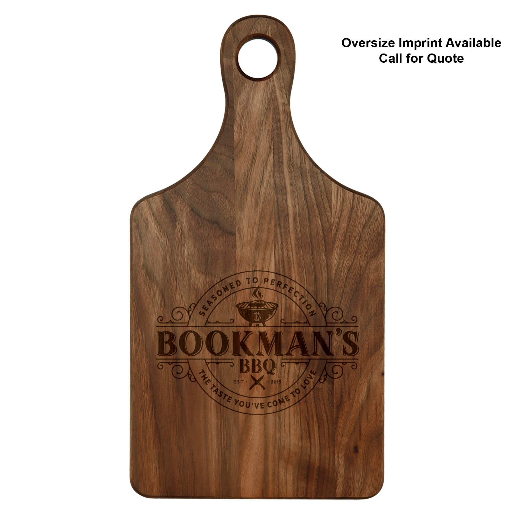 13" x 7" Walnut Paddle Cutting Board 4