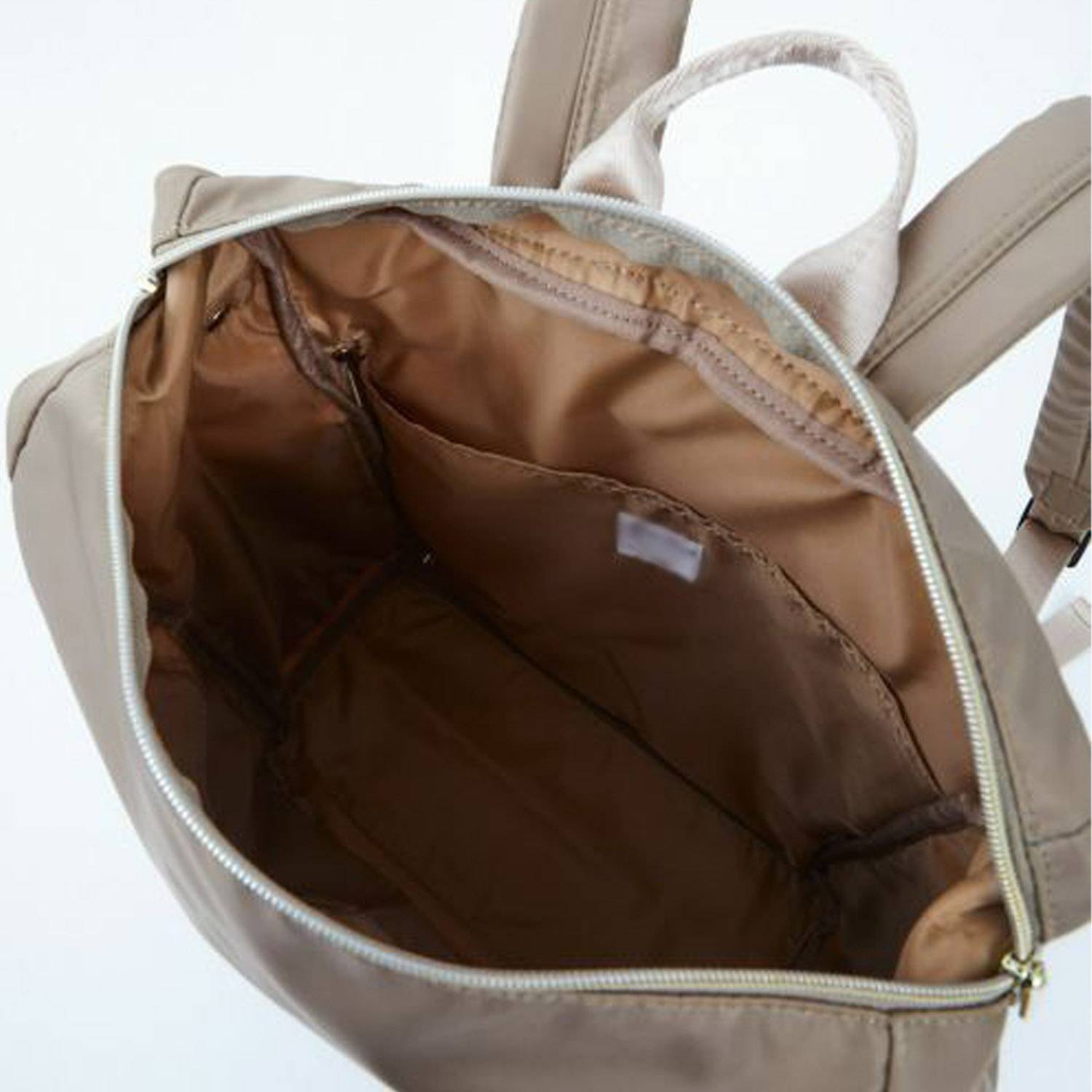 PU Solid Color Large Capacity Travel Student Backpack 3