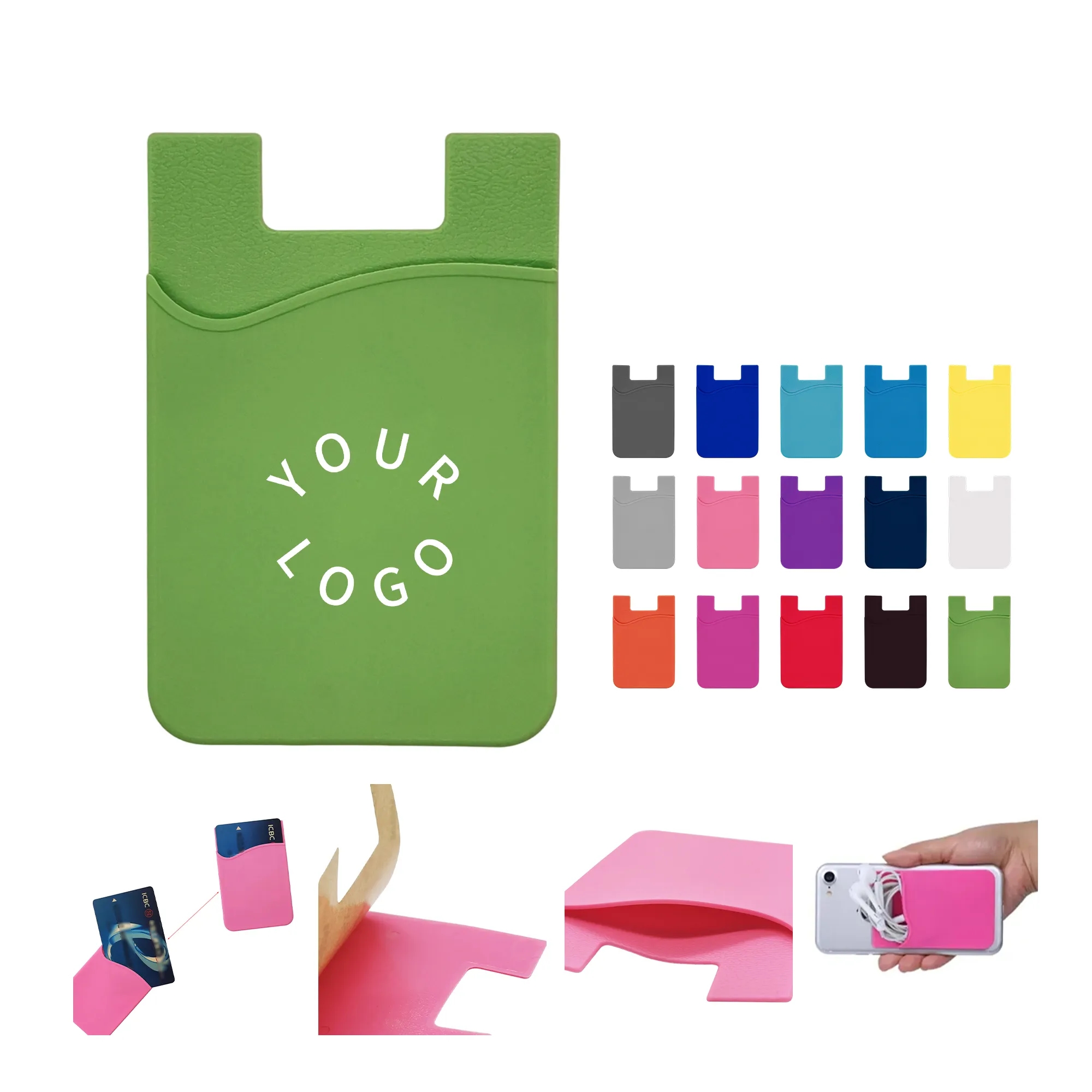 Slim Silicone Phone Wallet 5
