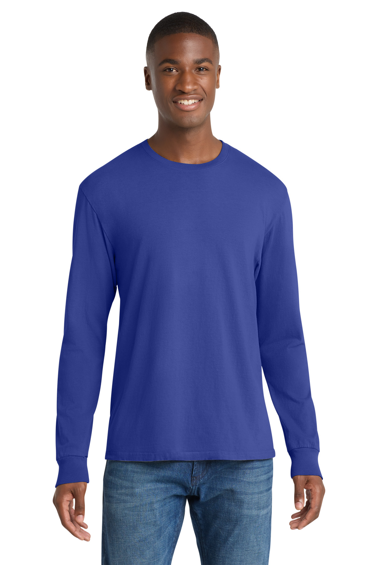 Port & Co Beach Wash Garment-Dyed Long Sleeve Tee PC099LS 64