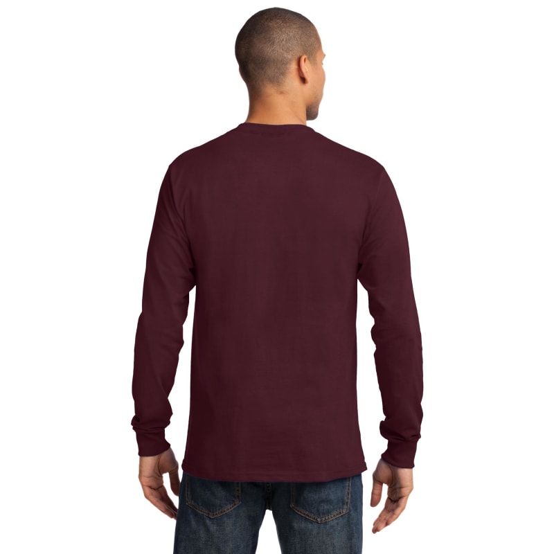 Port & Company Long Sleeve Essential Tee. 17