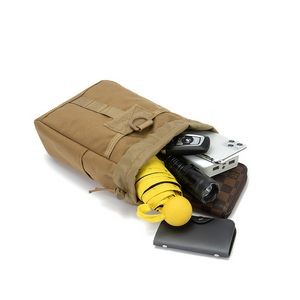 Outdoor Waist Belt Bag Recycling Bag Molle Tactical Dump Pouch 2