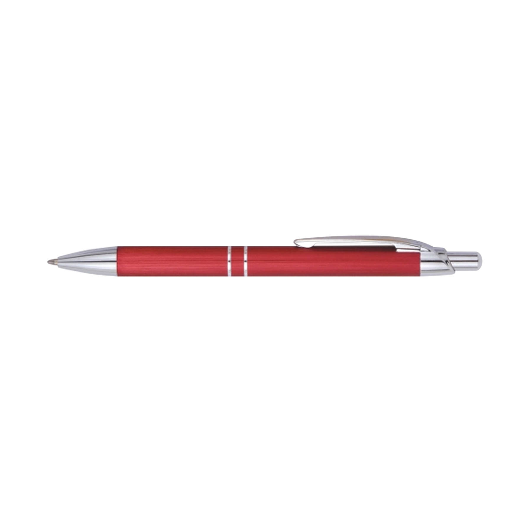 Click-Action Double Ring Ballpoint Metal Pen 6