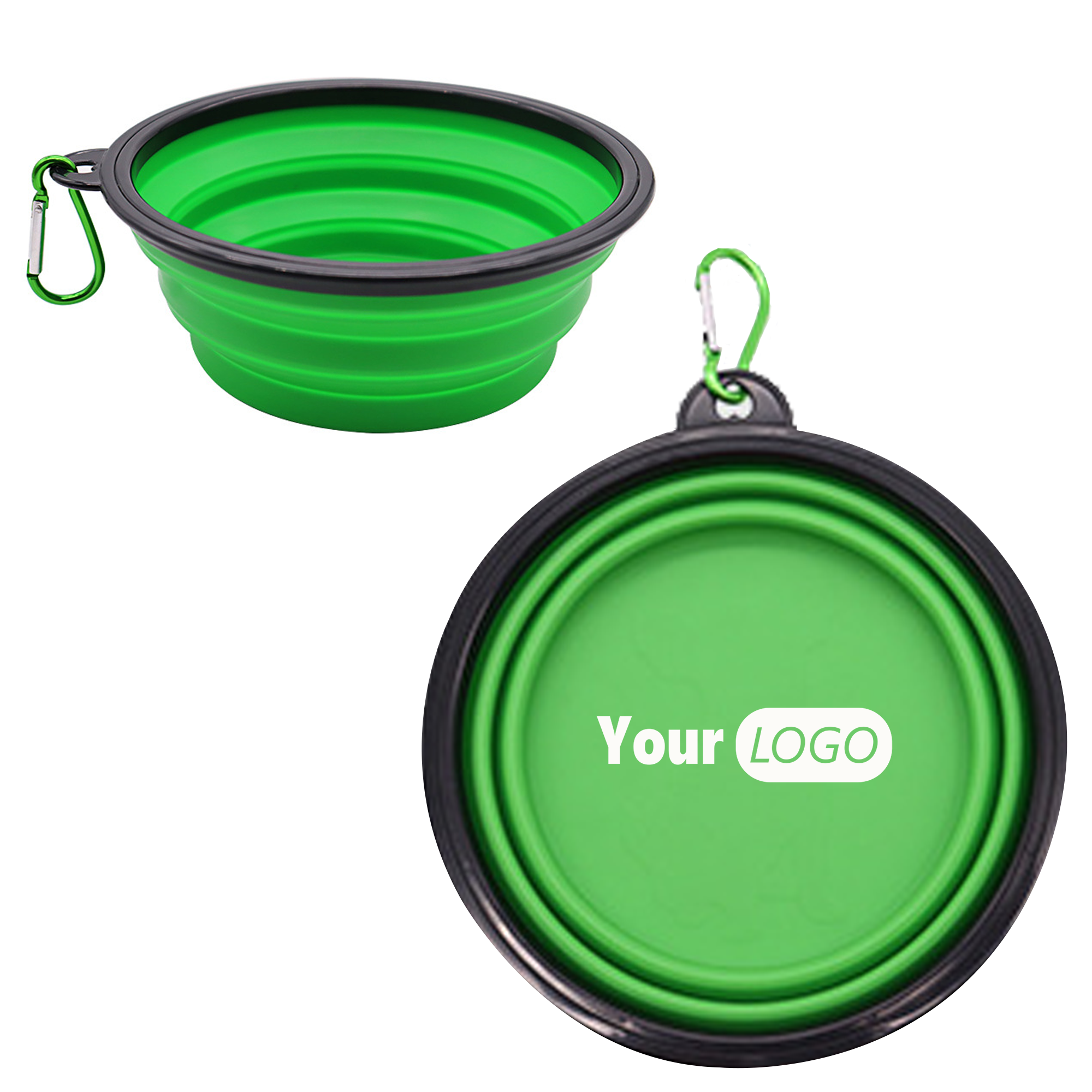Food Grade Custom Collapsible Pet Bowl 1