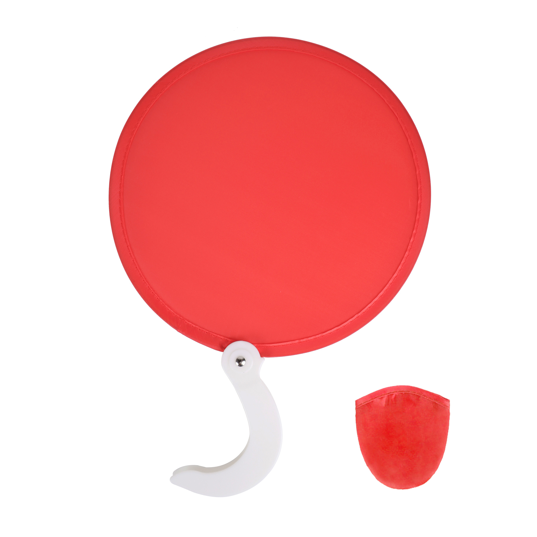 Pop Up Twist & Fold Hand Fan With Handle 2