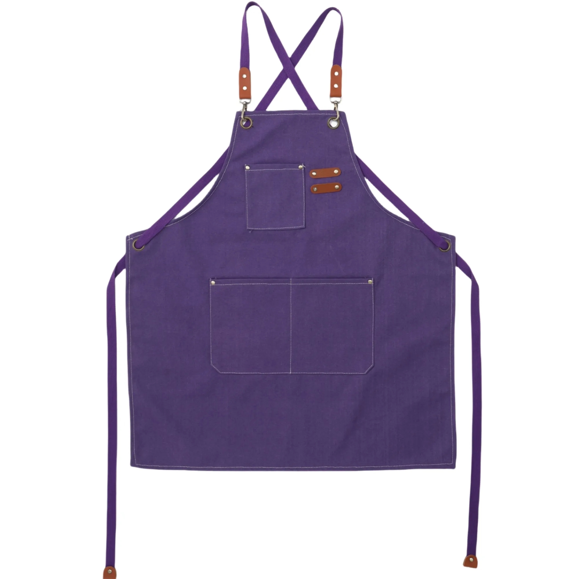 Adjustable Denim Bib Work Apron 2