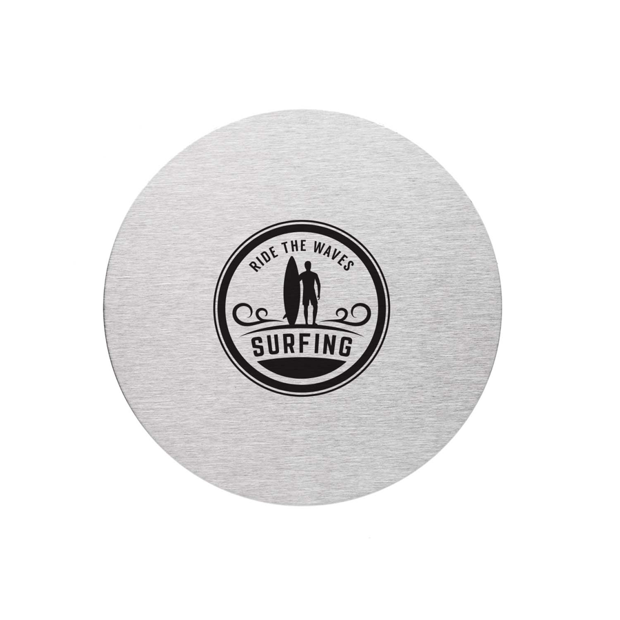 Round Stainless Steel Coasters