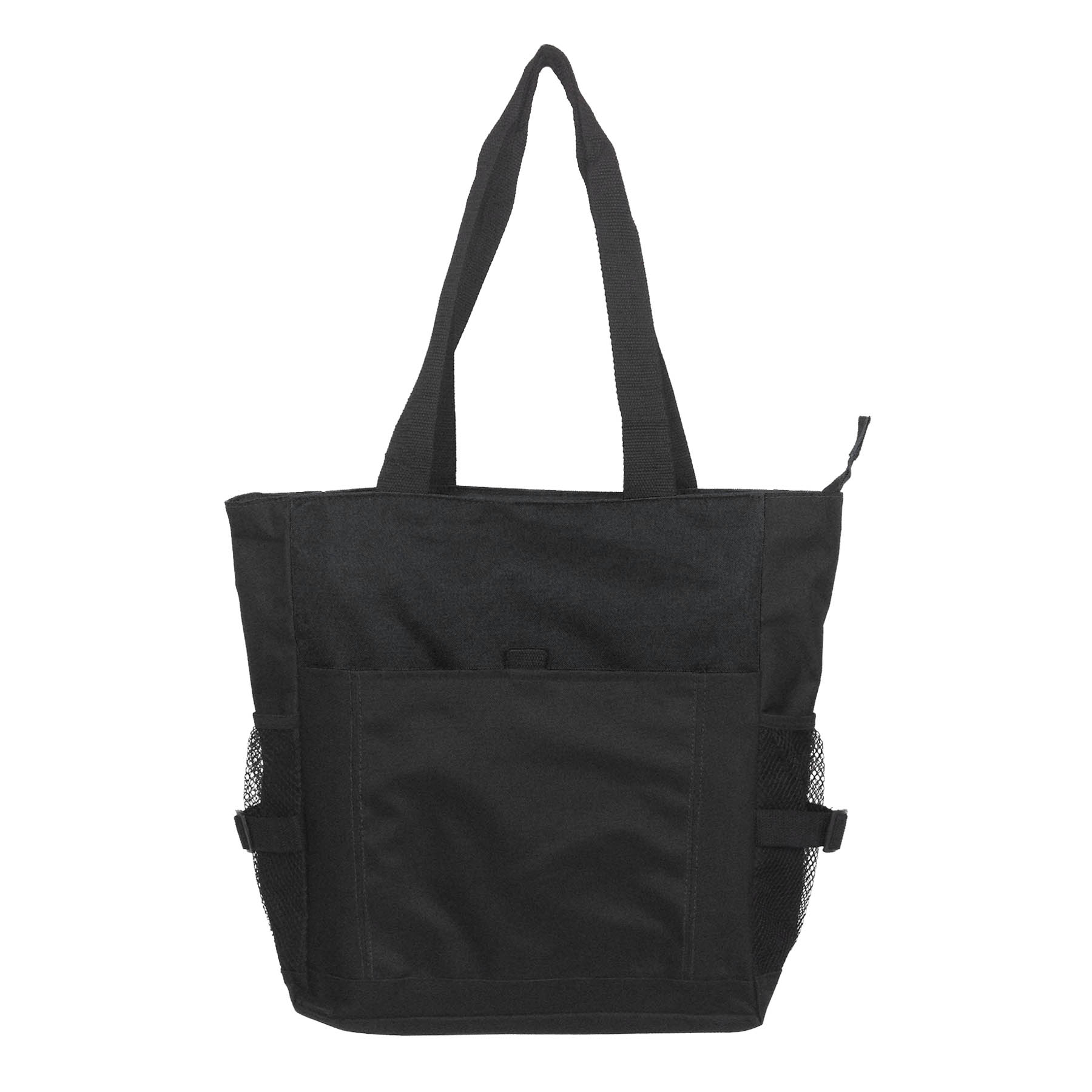 600D polyester Deluxe Zippered Tote Bag 2