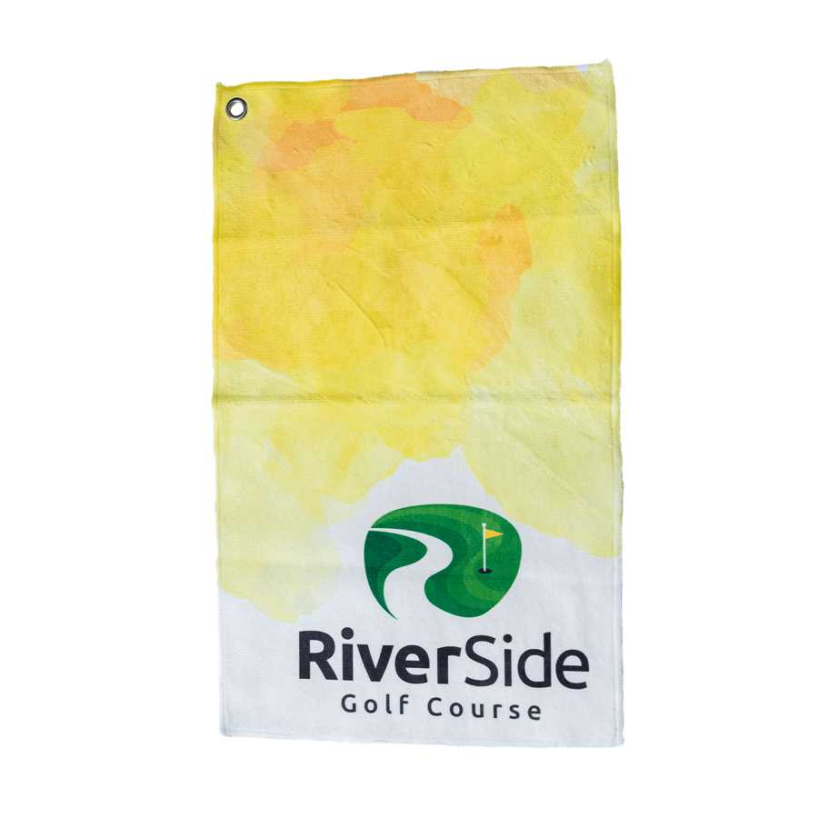 Microfiber Plush Golf Towel with Carabiner - 12" x 20" 3