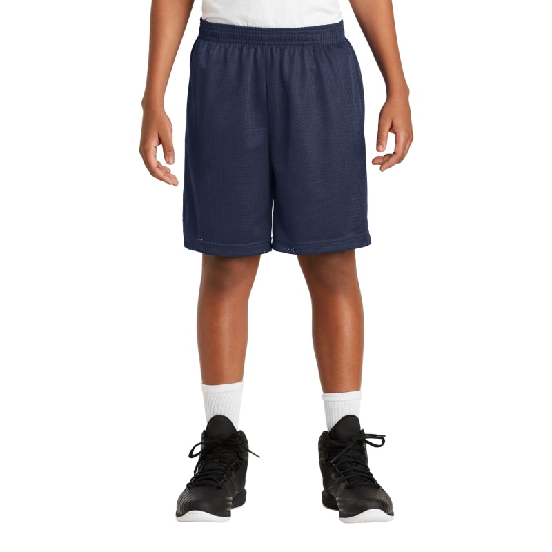 Sport-Tek Youth PosiCharge Classic Mesh Short. 9