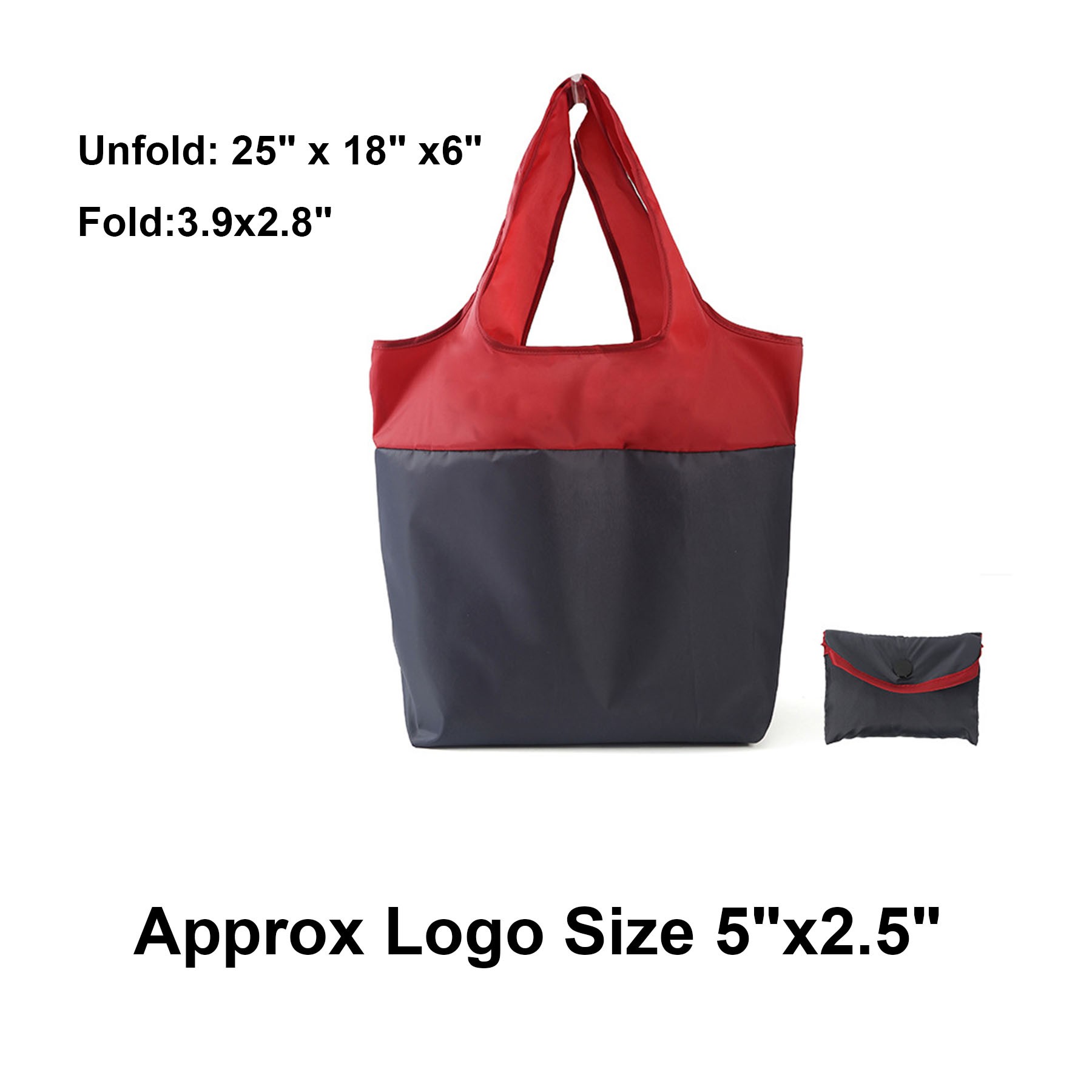 Reusable Foldable Grocery Tote Bag 2