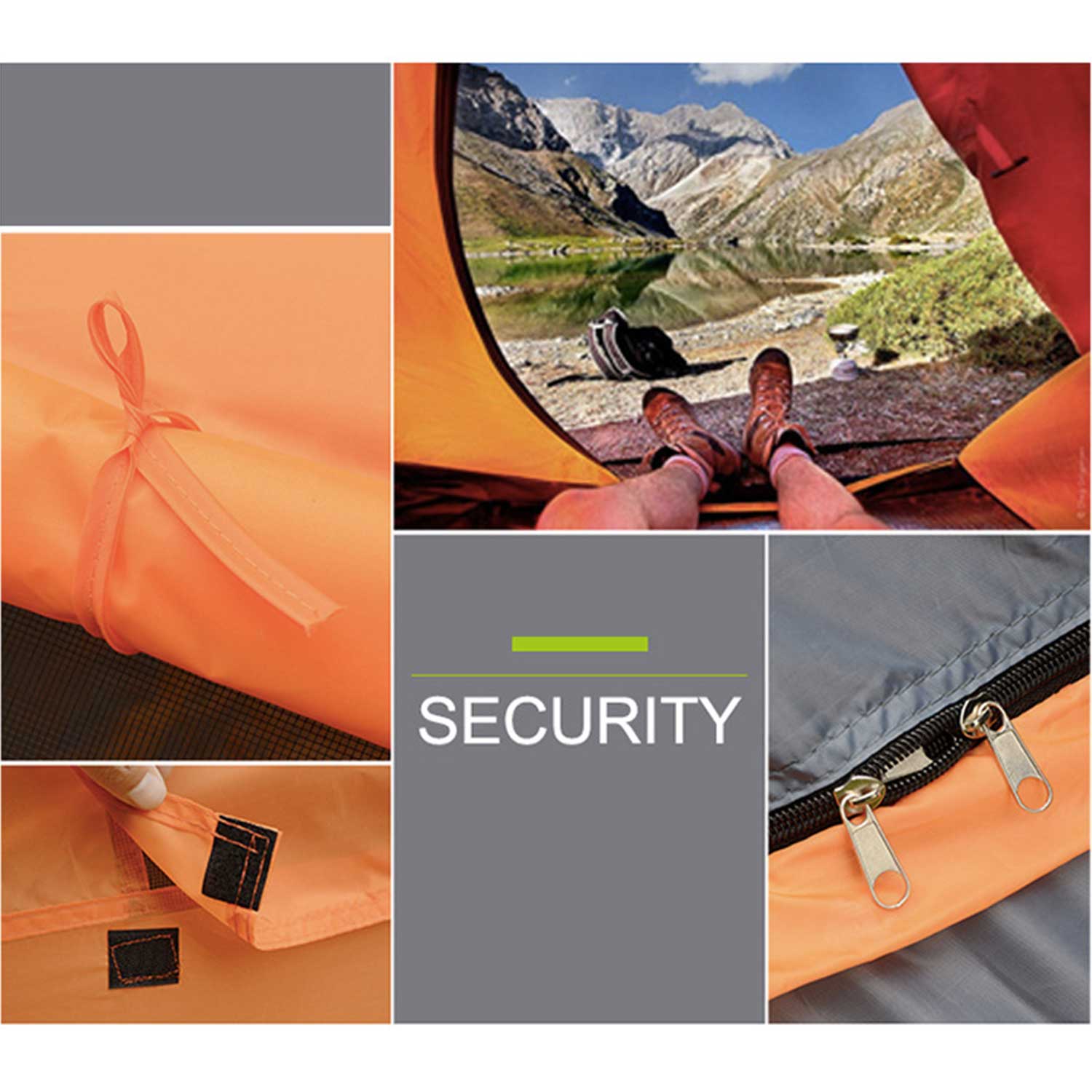 Auto-Fold Portable Camping Tent for Outdoor Overnight 6