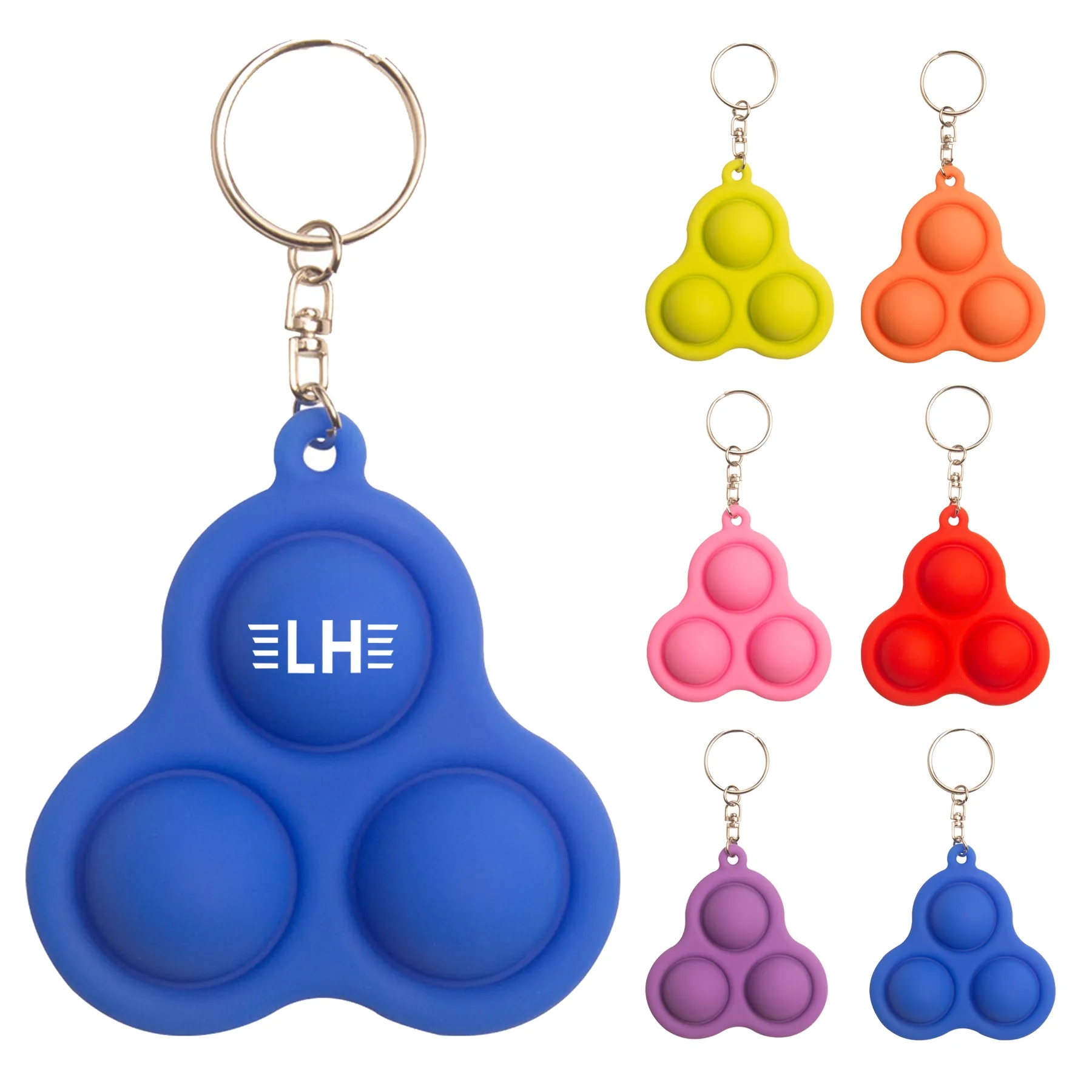 Pop 3 Bubbles Keychain 6