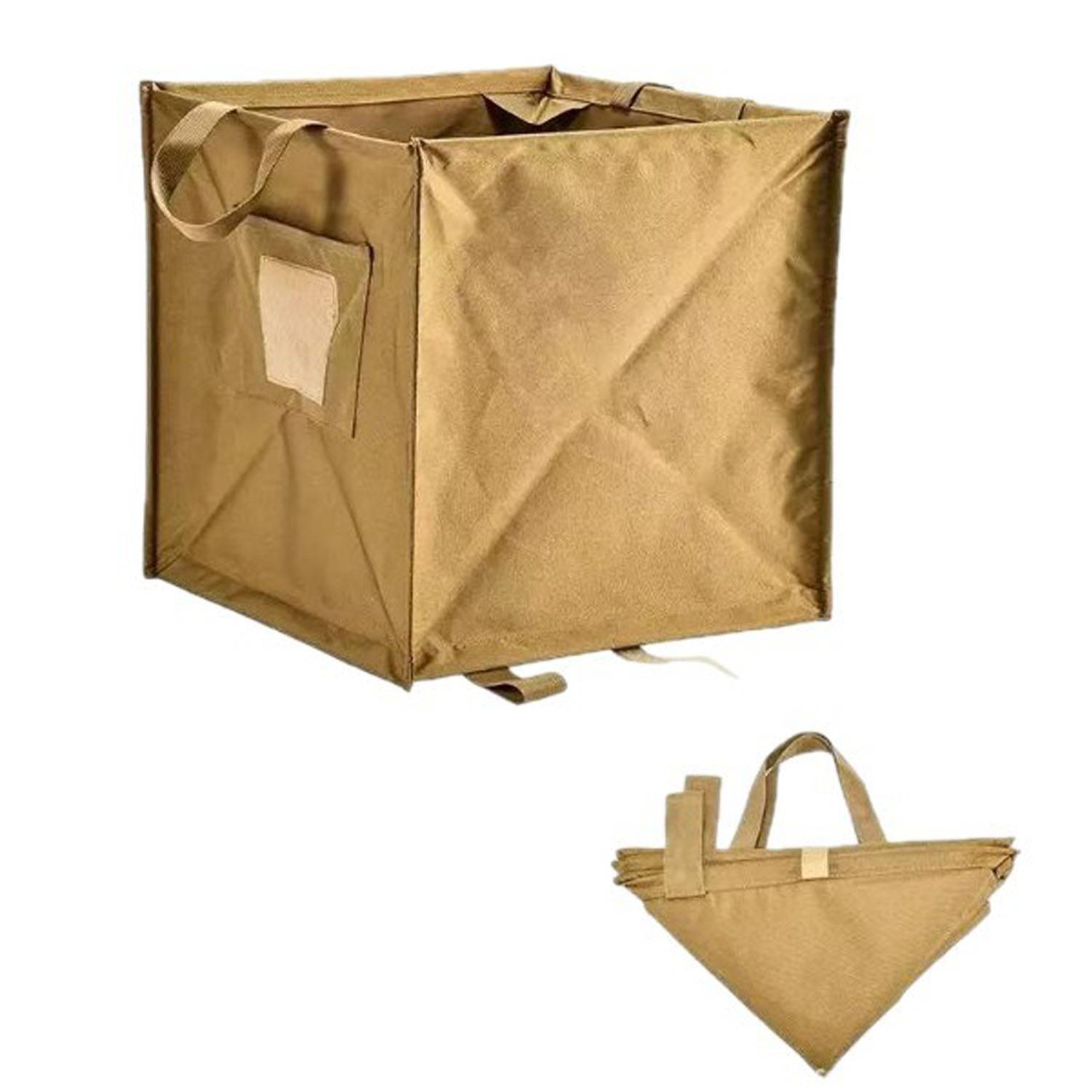 Camping Oxford Fabric Waterproof Folding Trash Can 3