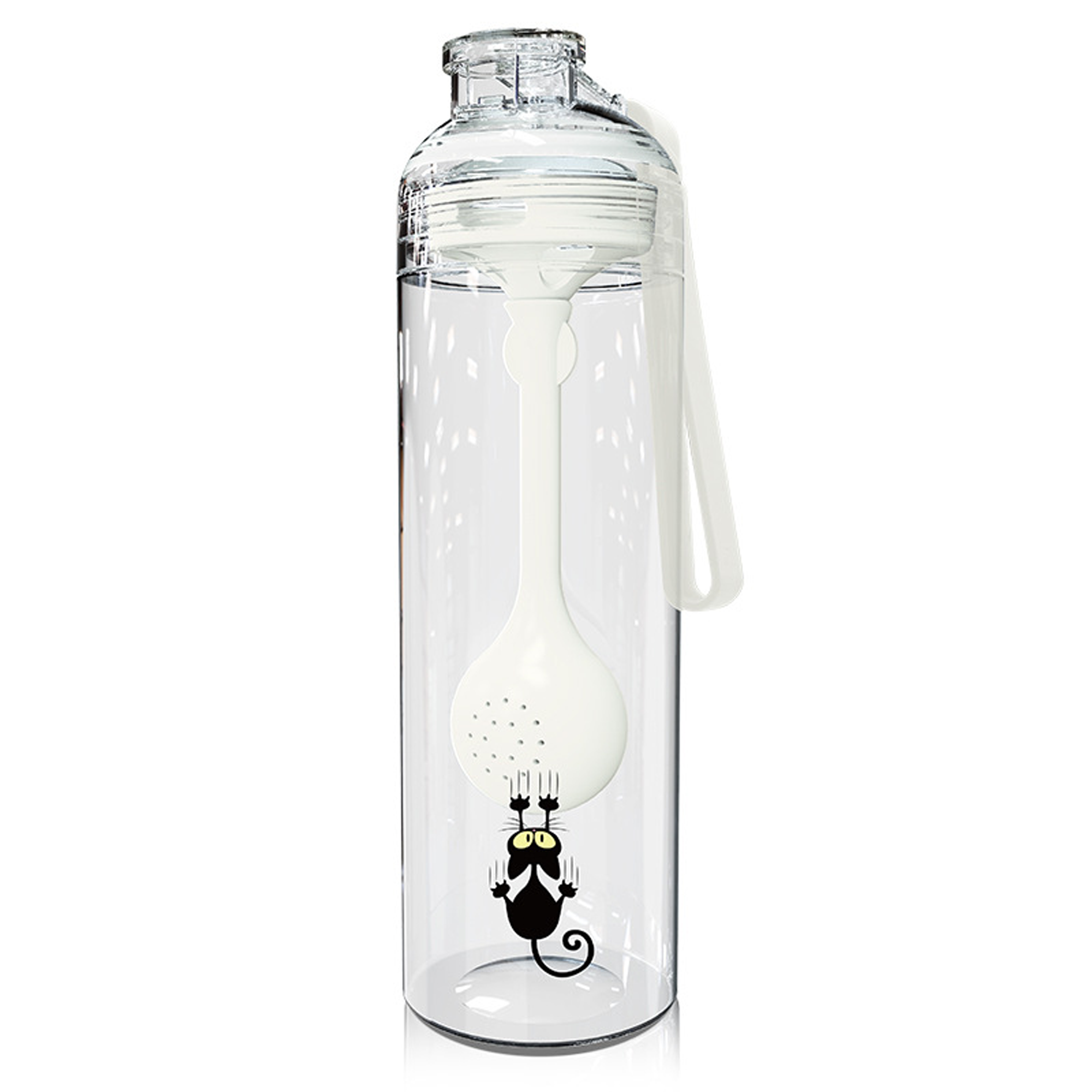 17oz BPA Free Tea Infuser Water Bottle w/ Spoon 2