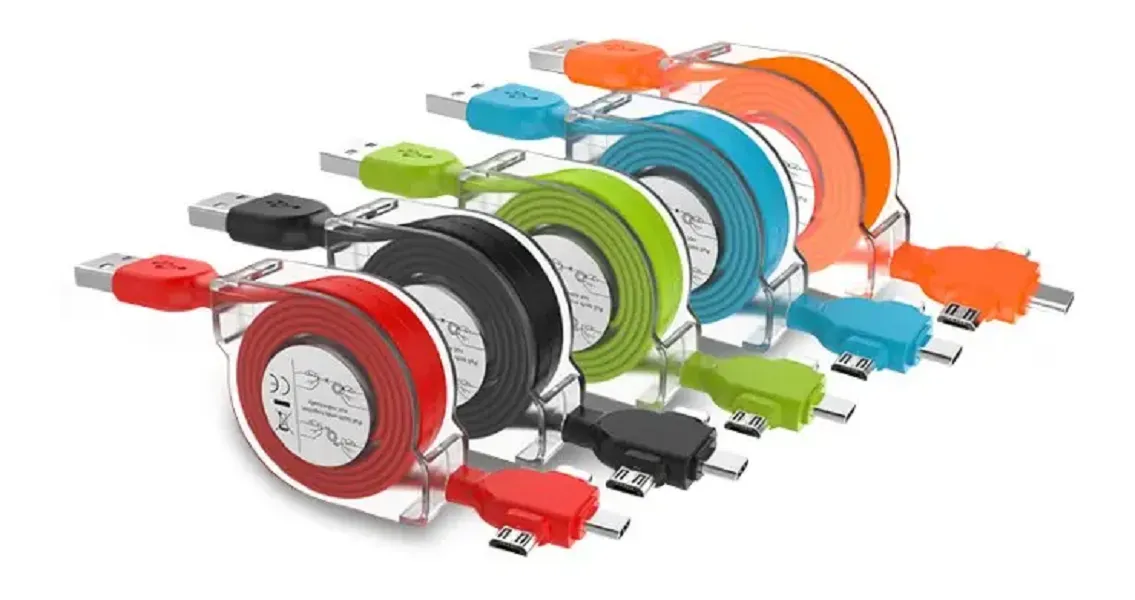 3 in 1 USB Retractable Fast Charging Cable 7