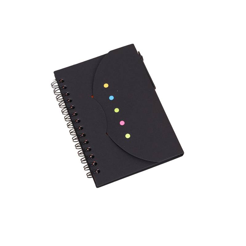 Smile Face Spiral Notebook W/ Pen 2