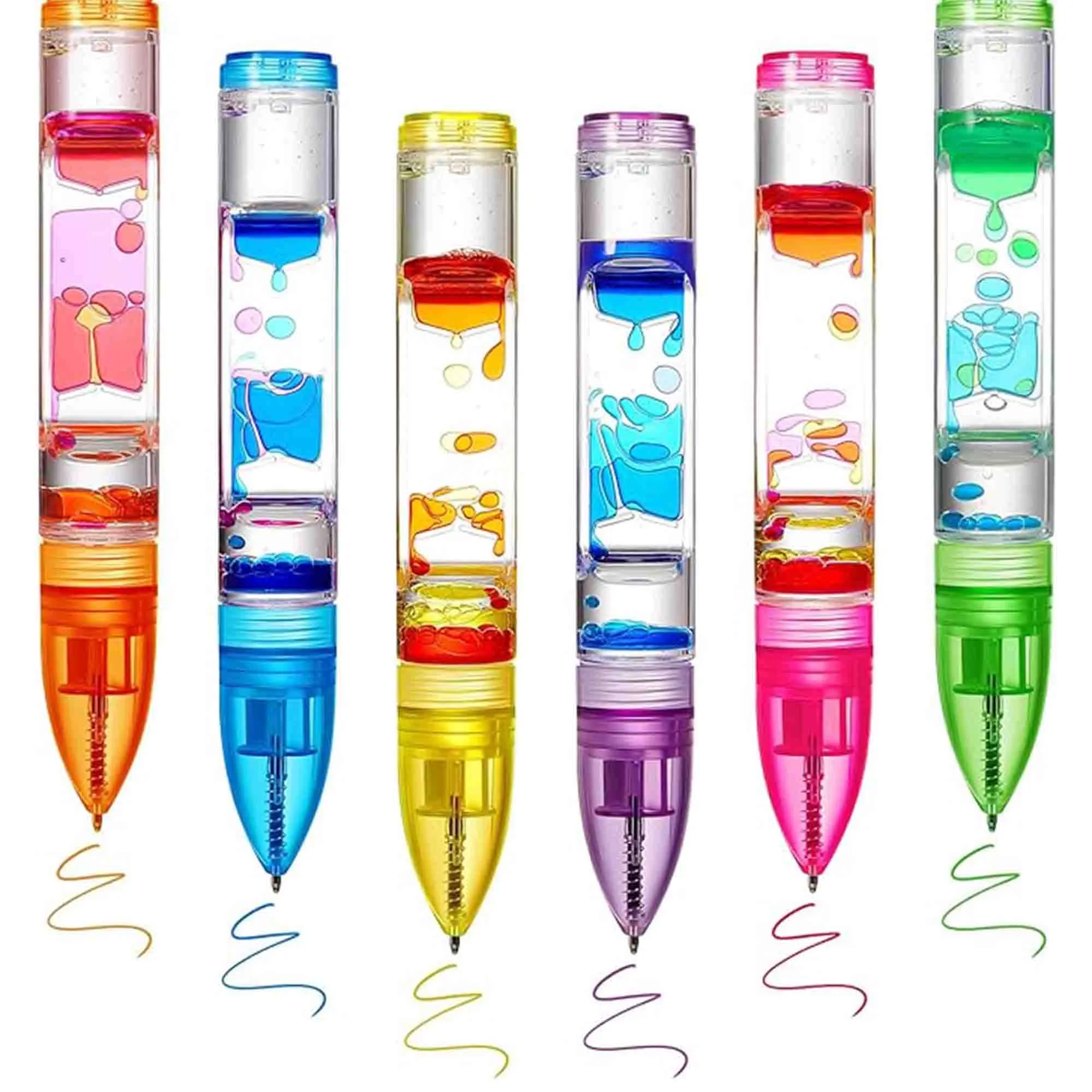 Liquid Motion Bubbler Toy Pens