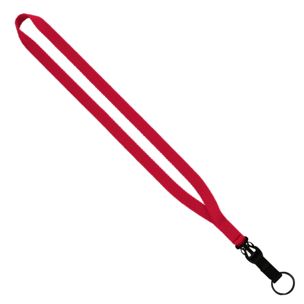 1/2" Smooth Nylon Slide Release Lanyard 25