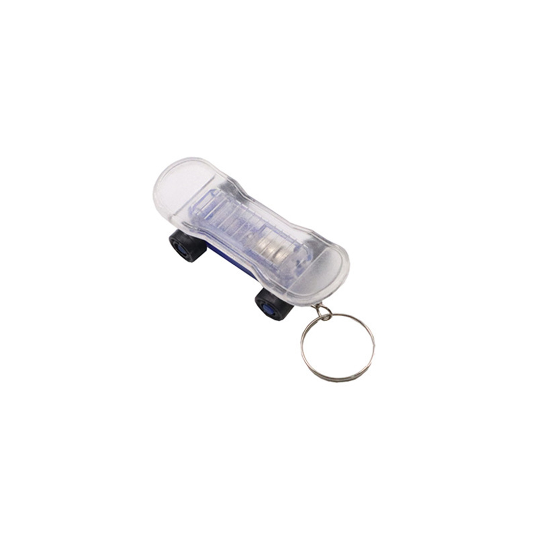 Mini Skateboard Flashlight with Keychain 2
