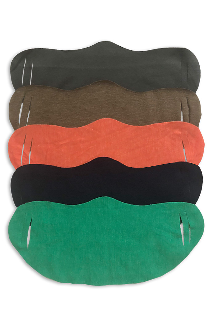 Unisex Rib Face Mask 9